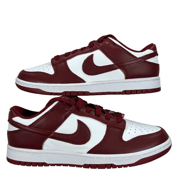 Nike Dunk Low Retro Team Red White 2022 Sneakers Size 10 main image 7